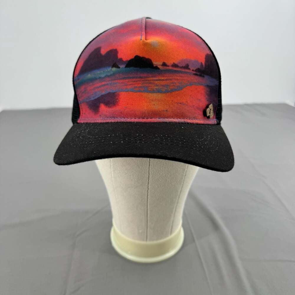 G&L Positive Goods Horizon Trinidad Trucker Hat with Jeff Stanley Artwork